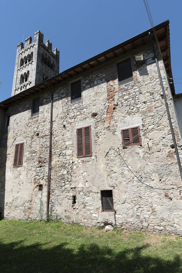 Medieval church at Diecimo, Lucca