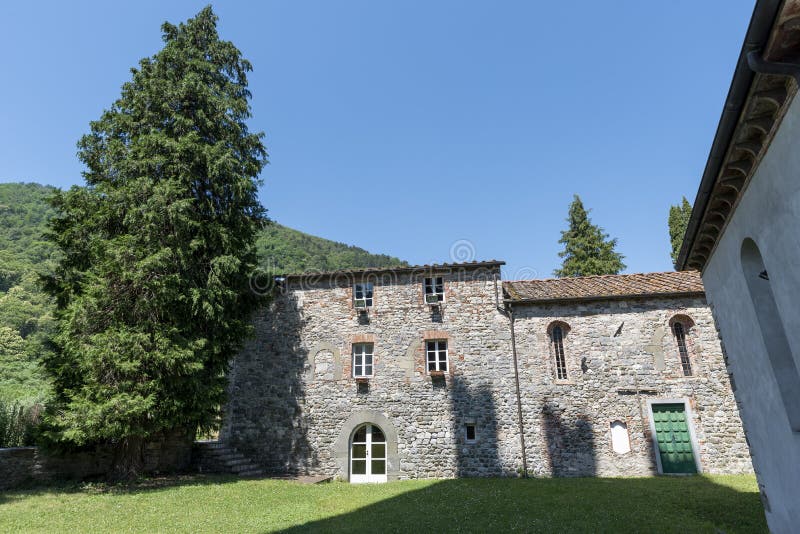 Medieval church at Diecimo, Lucca