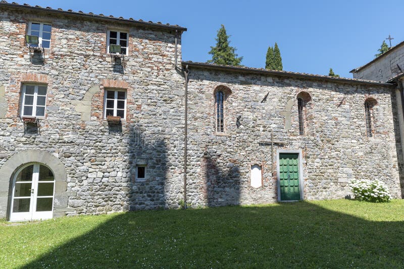 Medieval church at Diecimo, Lucca