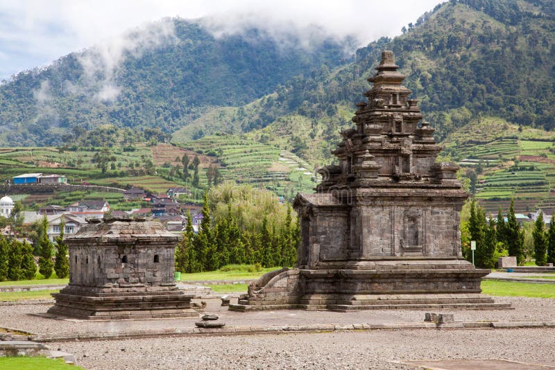 Dieng plateau Temple Indonesia