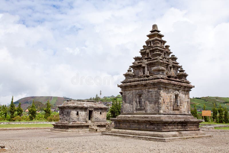 Dieng temple Arjuna complex Indonesia