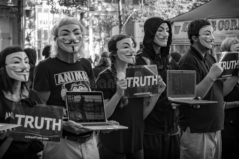 Dierlijk Rechtenprotest in San Francisco - Mei 2018 royalty-vrije stock fotografie Dierlijk Rechtenprotest in San Francisco - Mei 2018 royalty-vrije stock fotografie