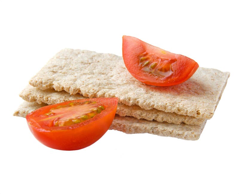 Diet food, healthy cereal bread royalty free stock images