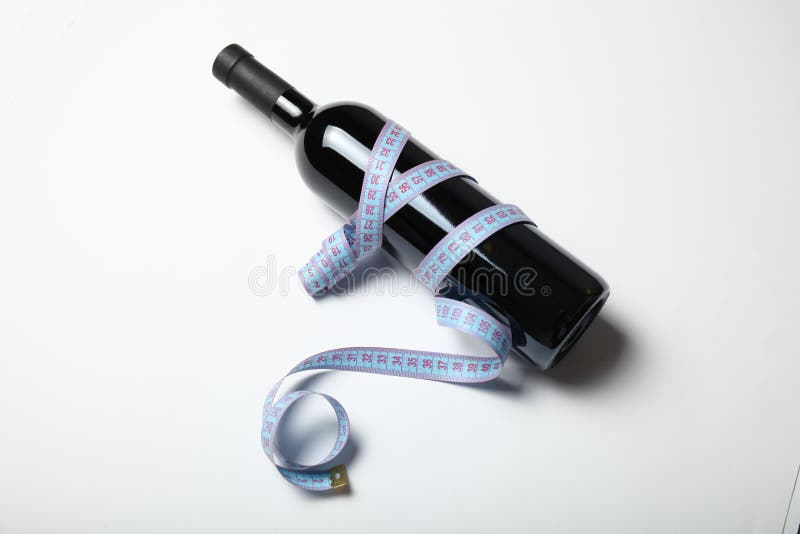 Diet of Red Wine Causes Weight Loss, the Concept Stock Image Image of