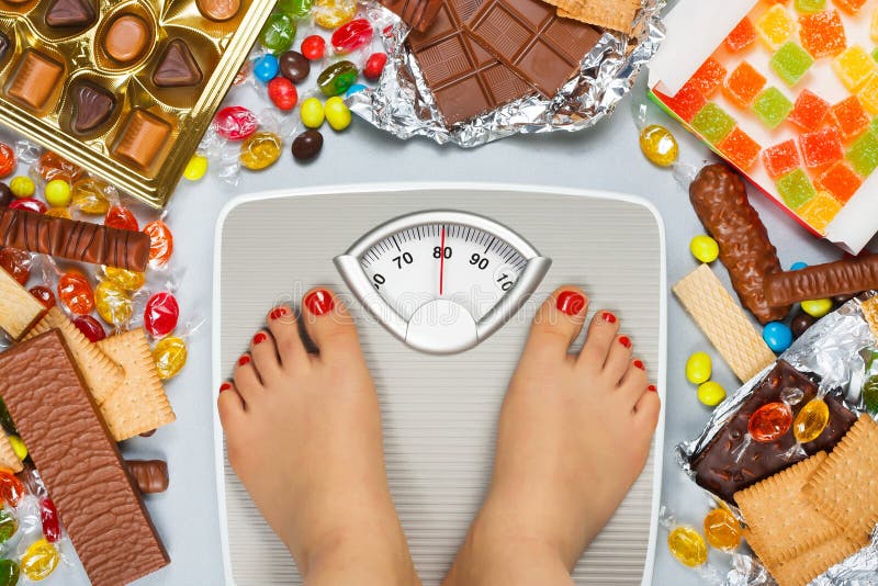 Dieta non sana - sovrappeso immagine stock libera da diritti Dieta non sana - sovrappeso immagine stock libera da diritti