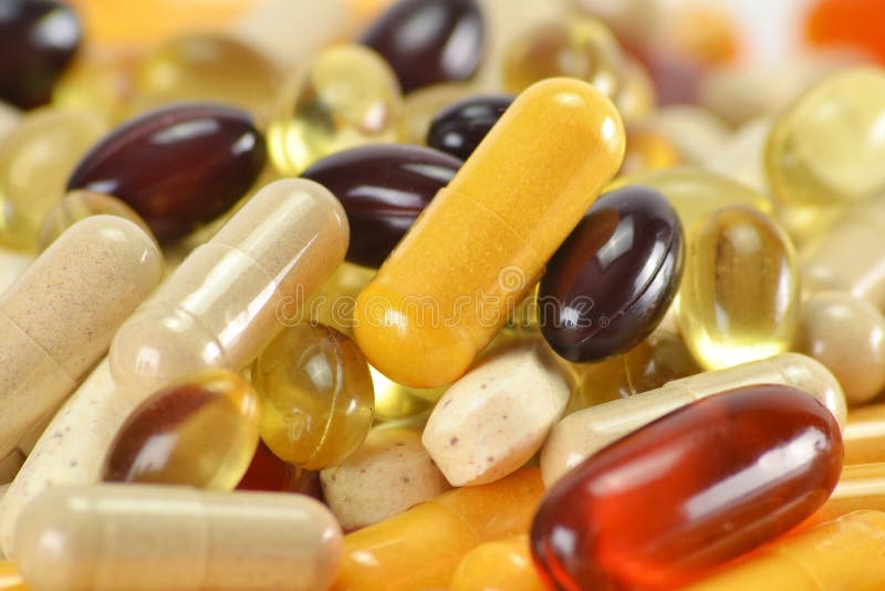 Dietary Supplement Capsules Stock Photo Image of food, home 20450084