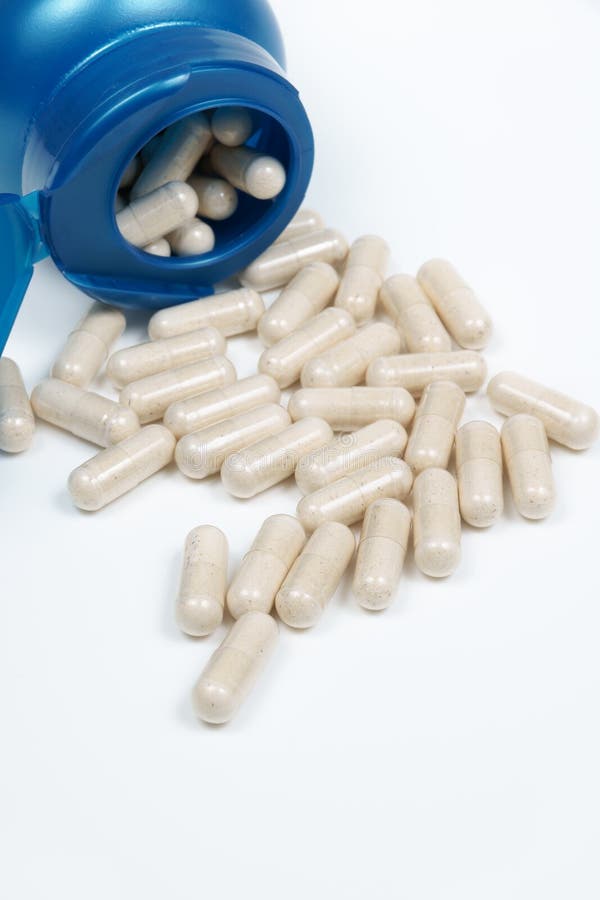 Dietary Supplements stock photo. Image of bottle, capsules 45232780