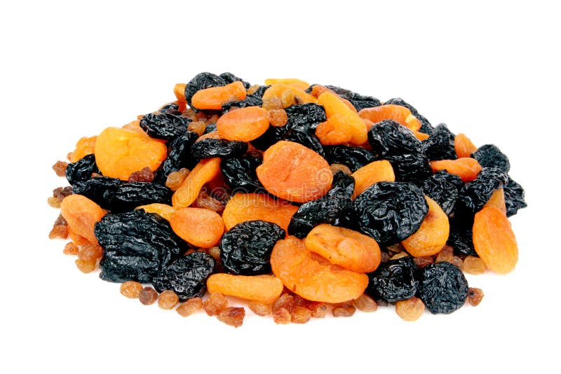 Dietetic dried fruits