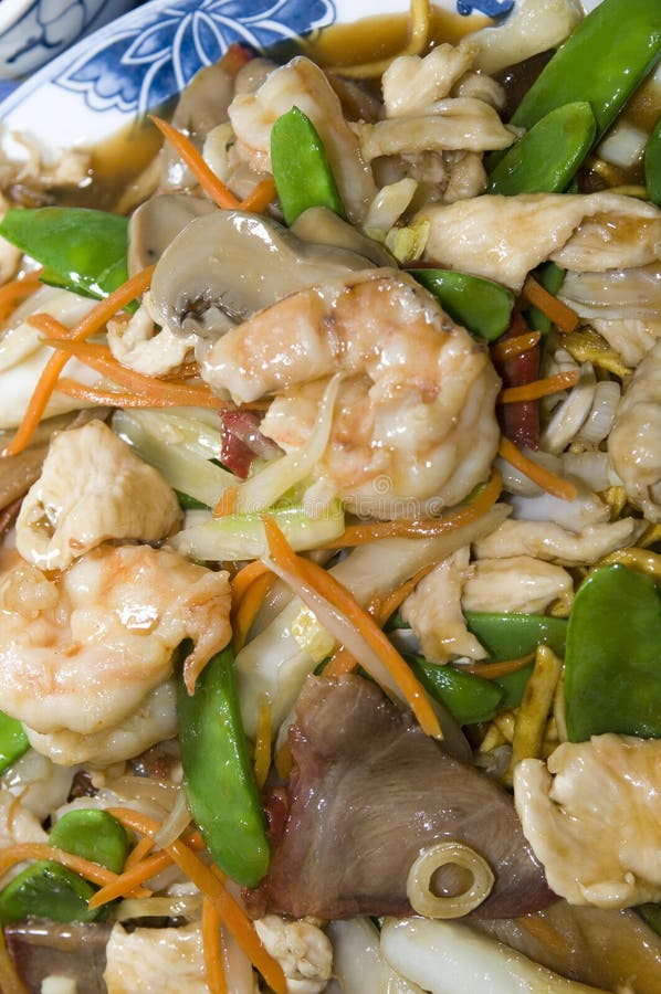 Diez chinos igredient del alimento de mar