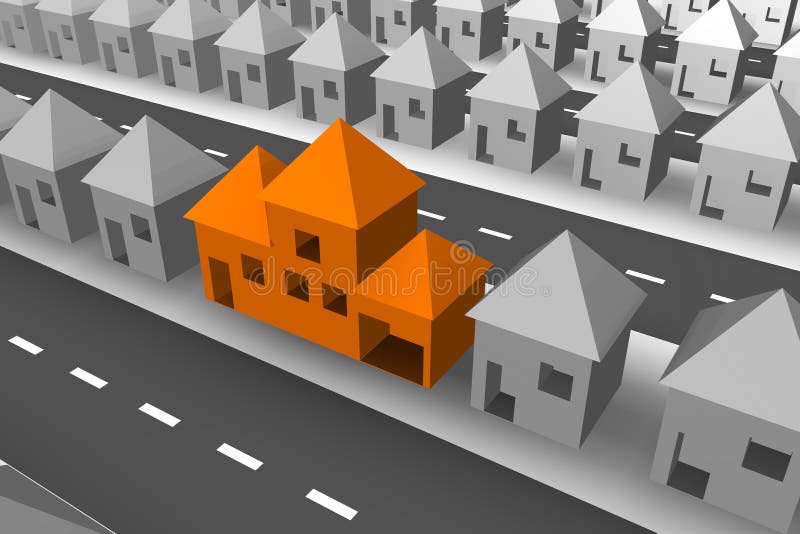 Diferite royalty free illustration