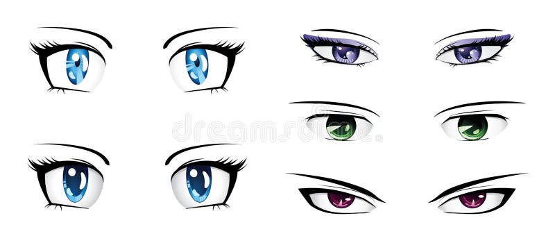 Anime Close Eyes Stock Illustrations – 528 Anime Close Eyes Stock  Illustrations, Vectors & Clipart - Dreamstime