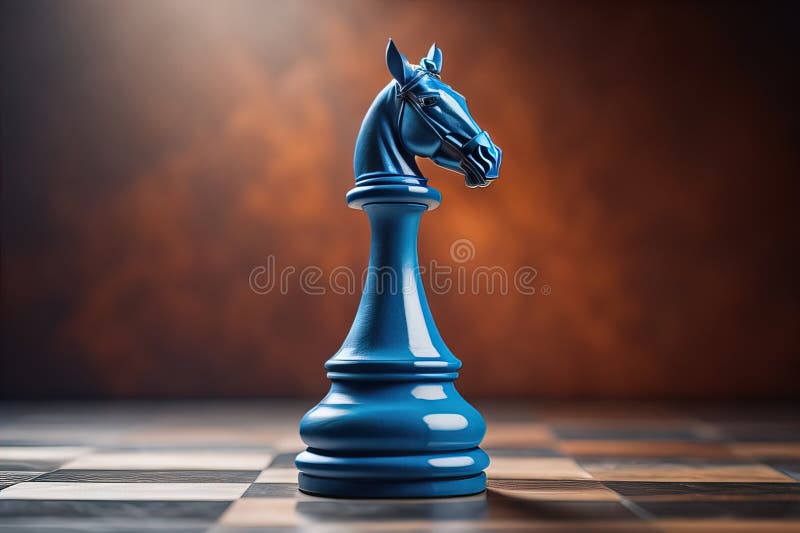 Diferite piese de șah pe fond de culoare solidă. ai generativ royalty free illustration