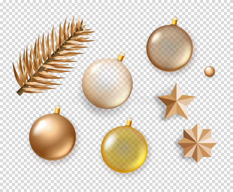 Different Christmas elements vector collection stock illustration