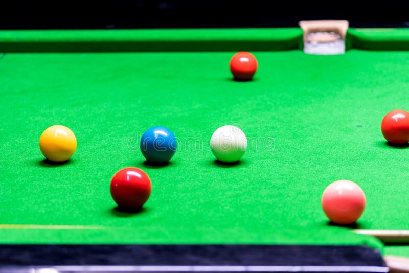 Billiards Balls Scattered Stock Photos Free & RoyaltyFree Stock