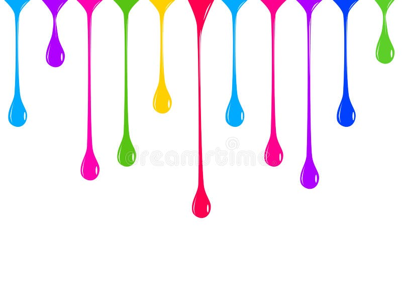Rainbow Paint Drips Stock Illustrations 1,438 Rainbow Paint Drips
