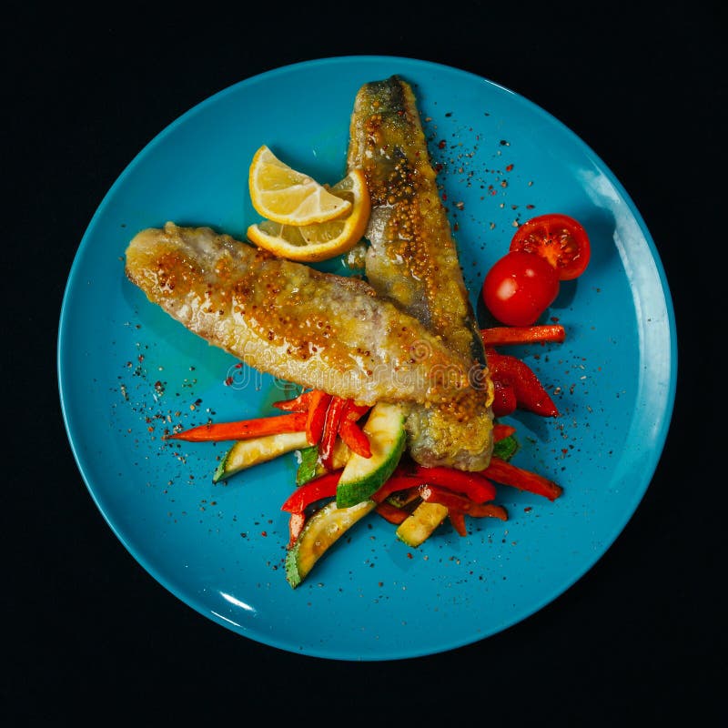 Different Dishes with Sea Food and Fish are Basis of a Healthy Diet