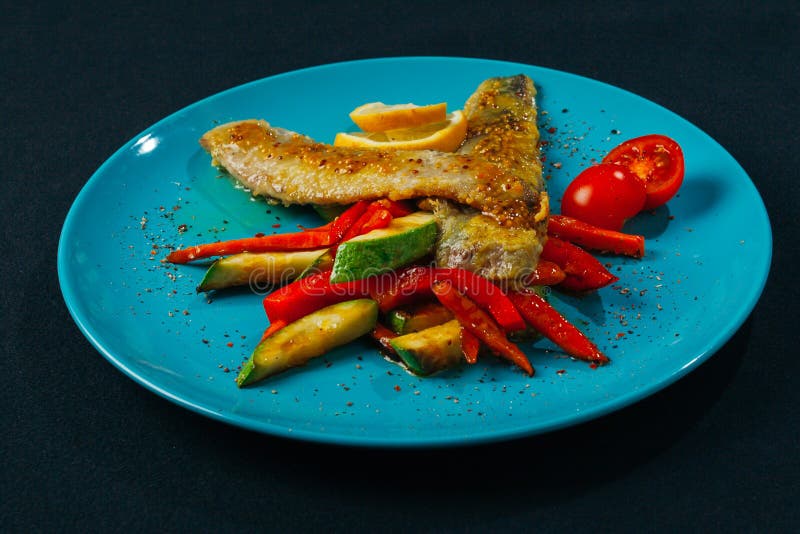 Different Dishes with Sea Food and Fish are Basis of a Healthy Diet