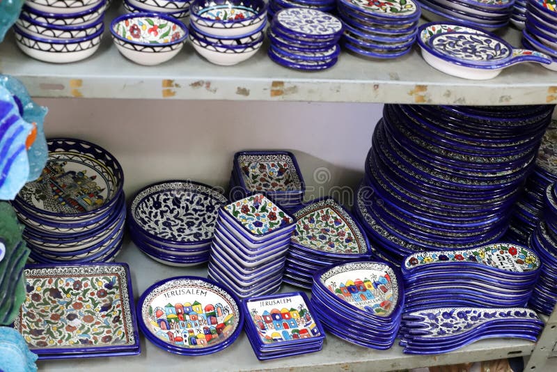 Dishes Sold in a Large Store in Israel Stock Image Image of supermarket, dishes 163190213