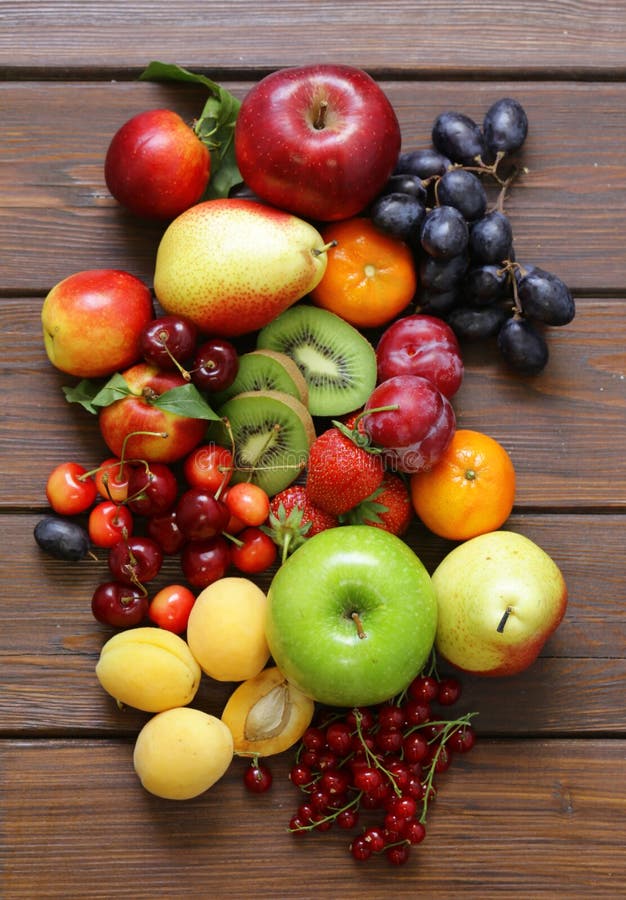 Different Fruits and Berries Stock Image Image of plum, blueberry