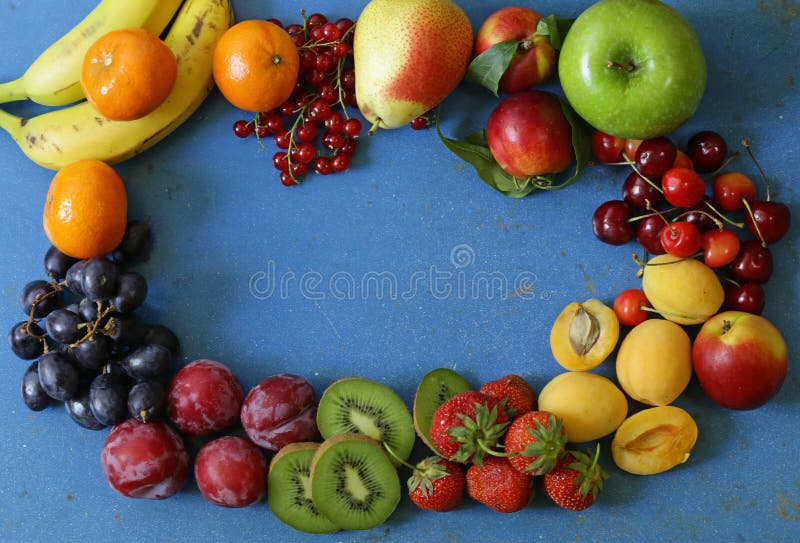 Different Fruits and Berries Stock Photo Image of harvest, berries