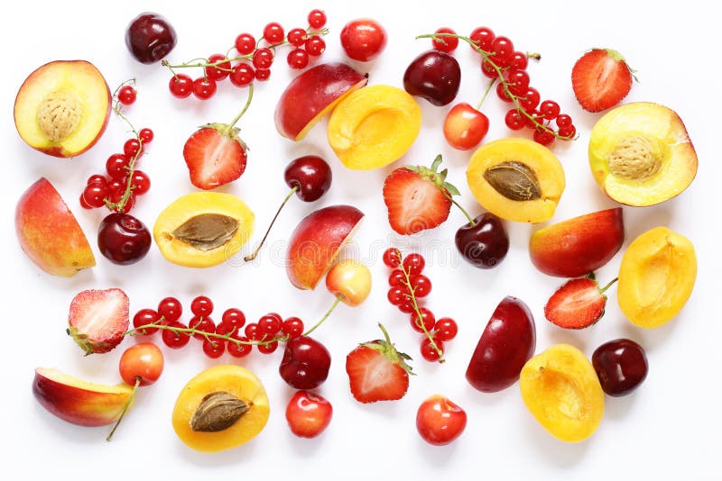 Different Fruits and Berries Stock Photo Image of strawberry, healthy