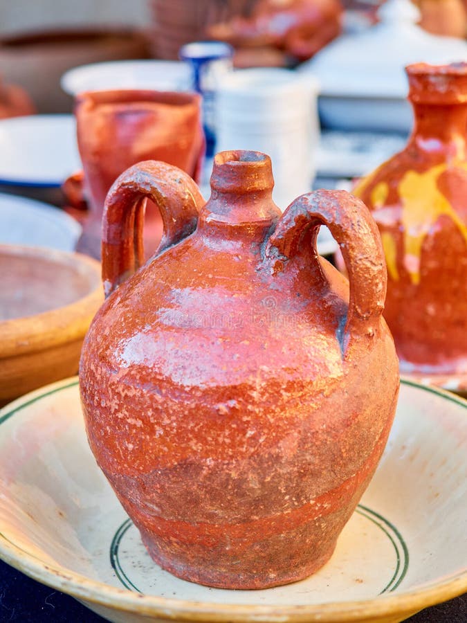 Spanish pottery stock photo. Image of spanish, village 39989620