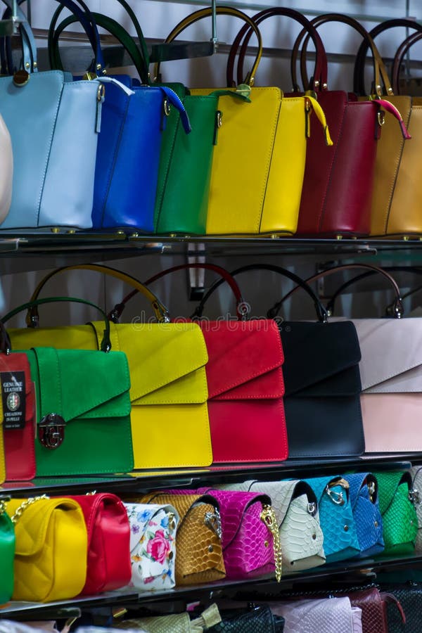 Bunch Of Fake Brand Bags At The Bazaar Stock Photo - Download Image Now -  Forgery, Advertisement, Bag - iStock