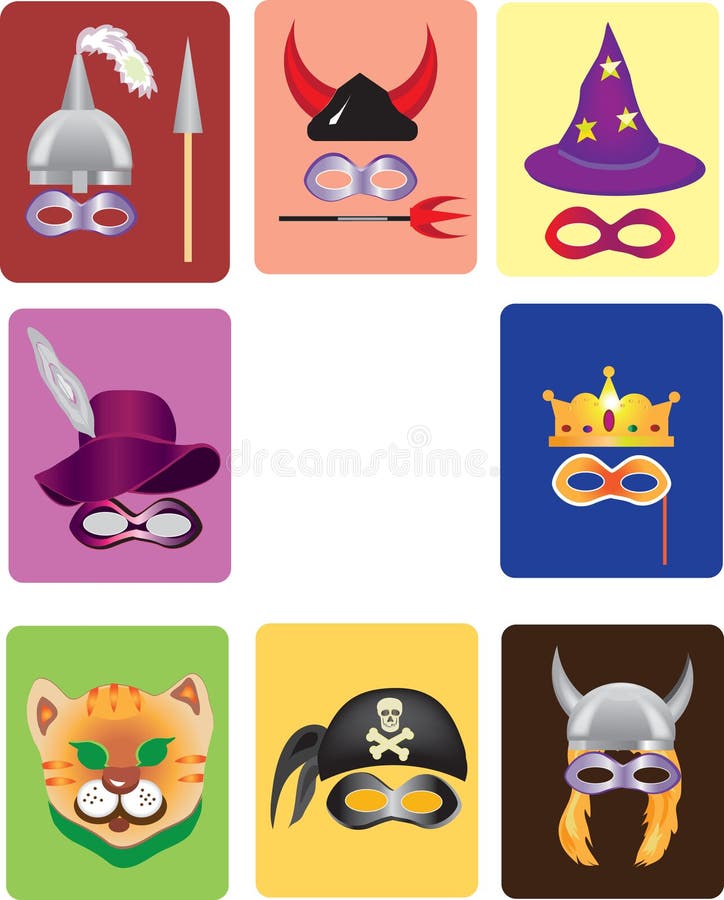 Different mask,purim mask