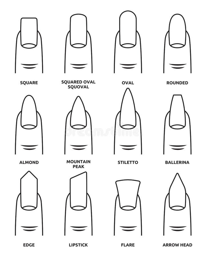 Nail Shapes Stock Illustrations – 683 Nail Shapes Stock Illustrations, Vectors & Clipart - Dreamstime Nail Shapes Stock Illustrations – 683 Nail Shapes Stock Illustrations, Vectors & Clipart - Dreamstime