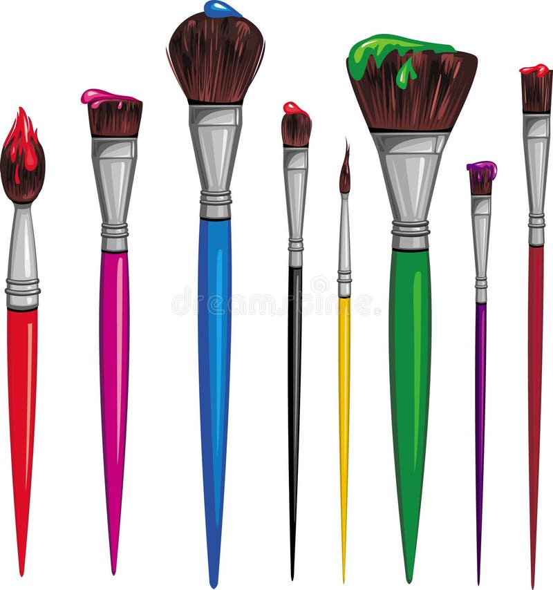 Paintbrush Clipart Images – Browse 20,011 Stock Photos, Vectors, and Video