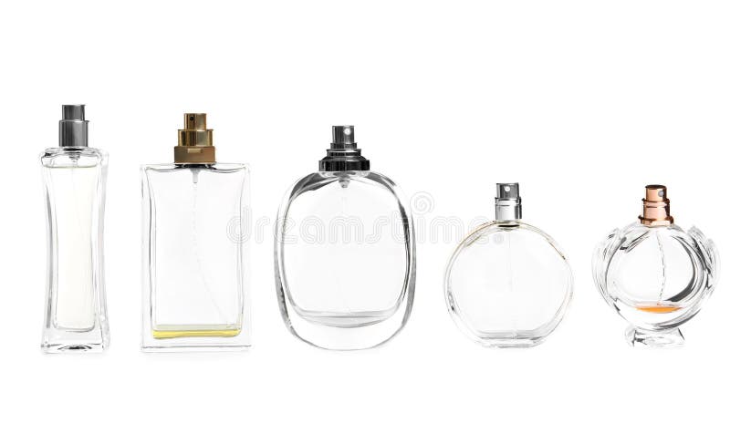 Different perfume bottles stock image. Image of fashion - 124057503