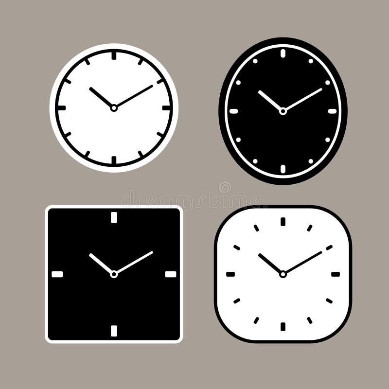 1,000+ Black white clock Free Stock Photos StockFreeImages