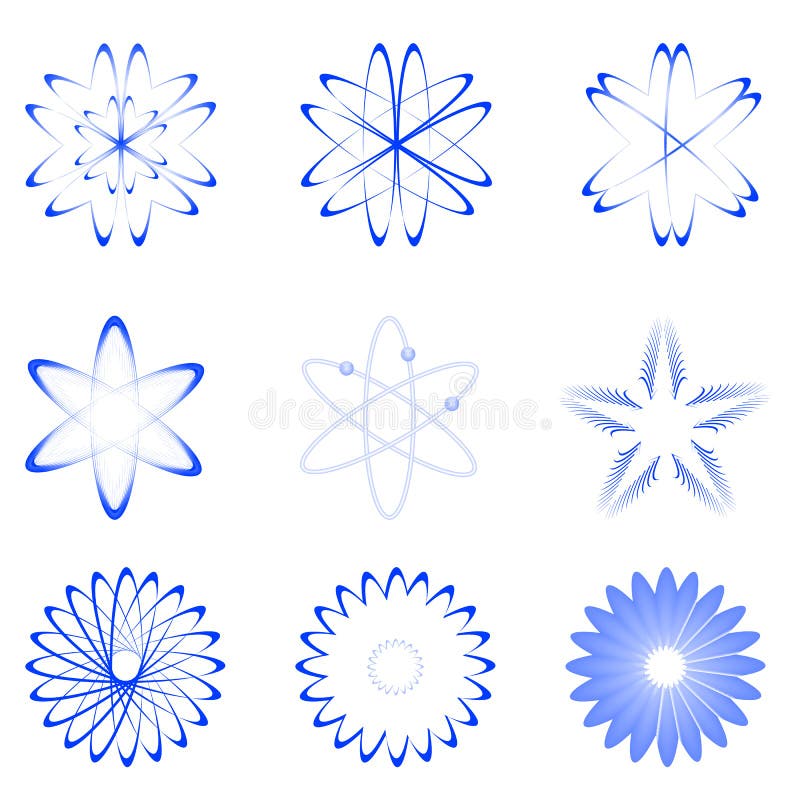 Different shapes of atom