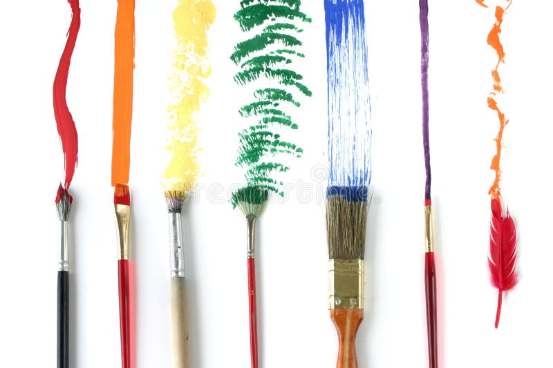 Different Strokes stock photography