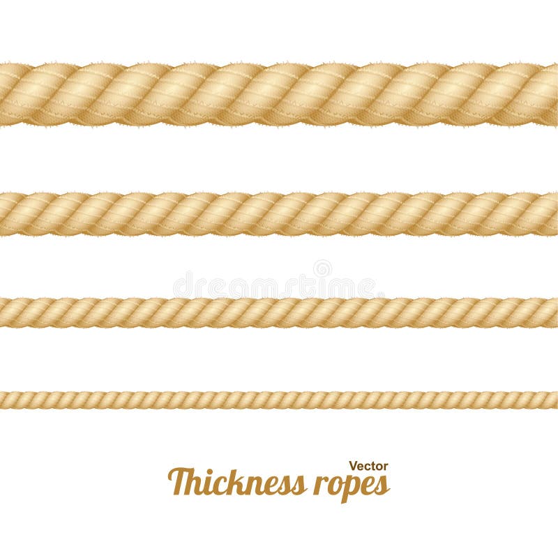 Thickness Rope Stock Illustrations – 118 Thickness Rope Stock  Illustrations, Vectors & Clipart - Dreamstime