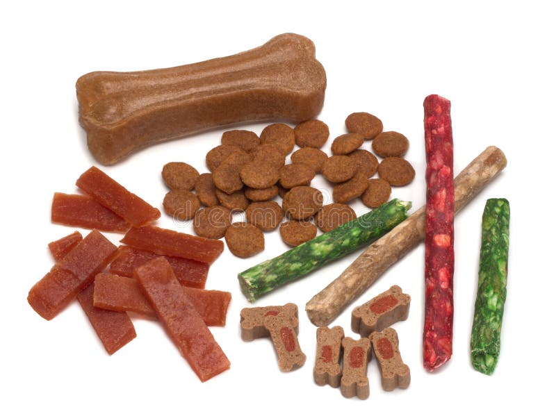 Different Types Of Dog Food Stock Image Image of closeup, colorful