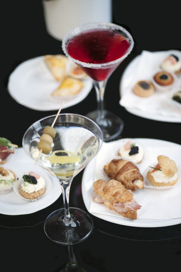 Different Types of Finger Food for Appetizer Stock Photo Image of