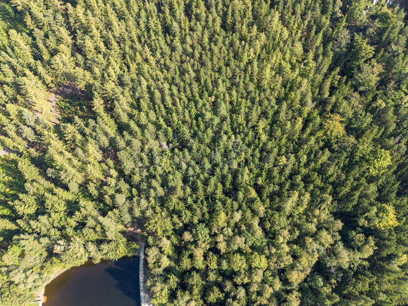 Diga situata sul monte Karpacz poland.