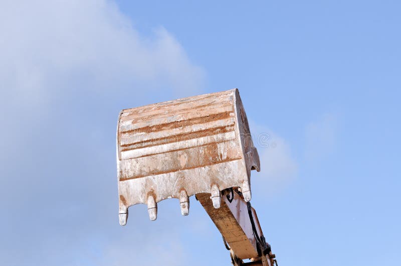 Digger shovel stock image. Image of digging, site, mechanical 20059153