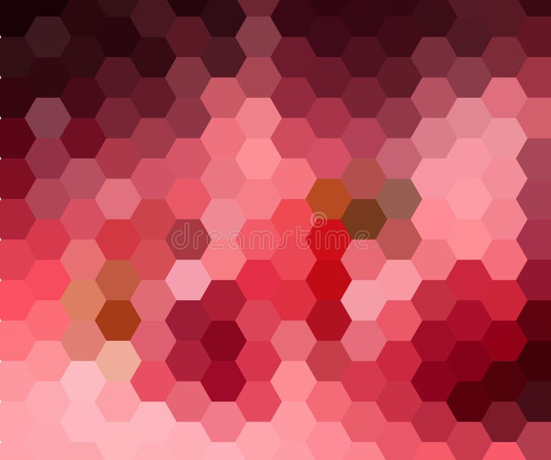 Digitaal hexagon pixelmozaïek, helder, roze, purper, kleuren abstracte vectorachtergrond vector illustratie Digitaal hexagon pixelmozaïek, helder, roze, purper, kleuren abstracte vectorachtergrond vector illustratie