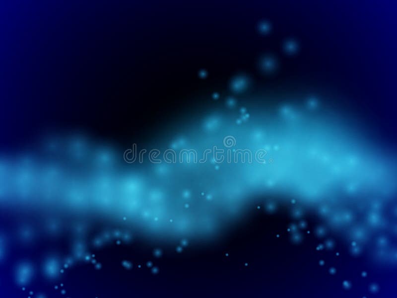 Digitaal landschap met stromende punten Informatiebeetjes in cyberspace vector illustratie Digitaal landschap met stromende punten Informatiebeetjes in cyberspace vector illustratie