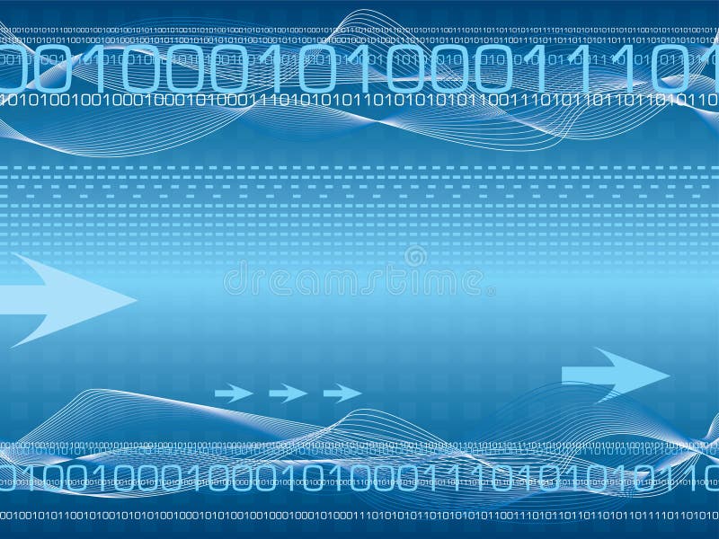 Digitaal lot b vector illustratie