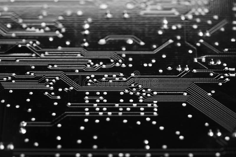 Digital AI, Artificial Intelligence or Machine Learning Background Concept,  Closed Up of Computer Circuit Board with Solder on Bl Stock Image - Image  of crime, board: 132038727