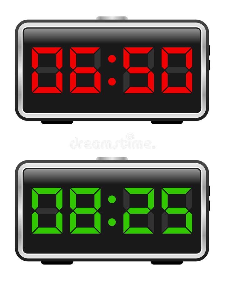 Digital Alarm Clock Set