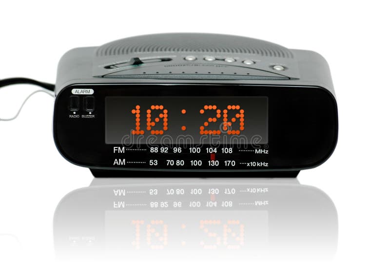 Digital alarm radio clock