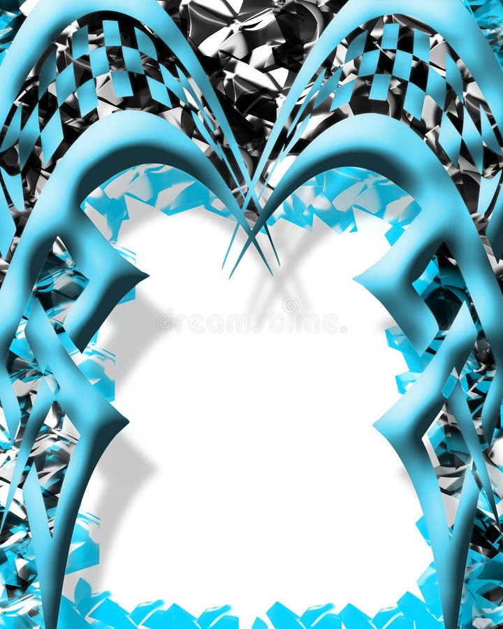 Digital Music Frame stock illustration. Illustration of design 6805121