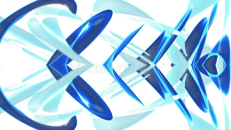 Digital vector art abstract blue design on white background vector illustration Digital vector art abstract blue design on white background vector illustration