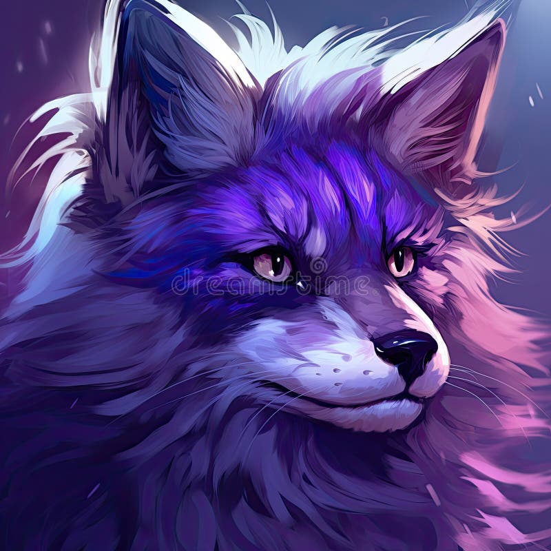 Cute Little Hyperrealistic Anime Wolf AI Generated PNG Images | JPG Free  Download - Pikbest