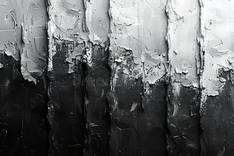 Digital artwork of wide, seamless black and white textured background with a subtle gradient from grey to charcoal, ideal fo royalty free illustration.