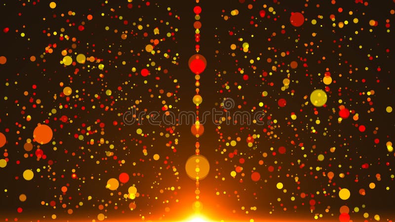 Digital backcircles in black space - modern abstraction, computer generated background, 3D render stock illustration Digital backcircles in black space - modern abstraction, computer generated background, 3D render stock illustration